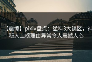 【震惊】pixiv盘点：猛料3大误区，神秘人上榜理由异常令人震撼人心
